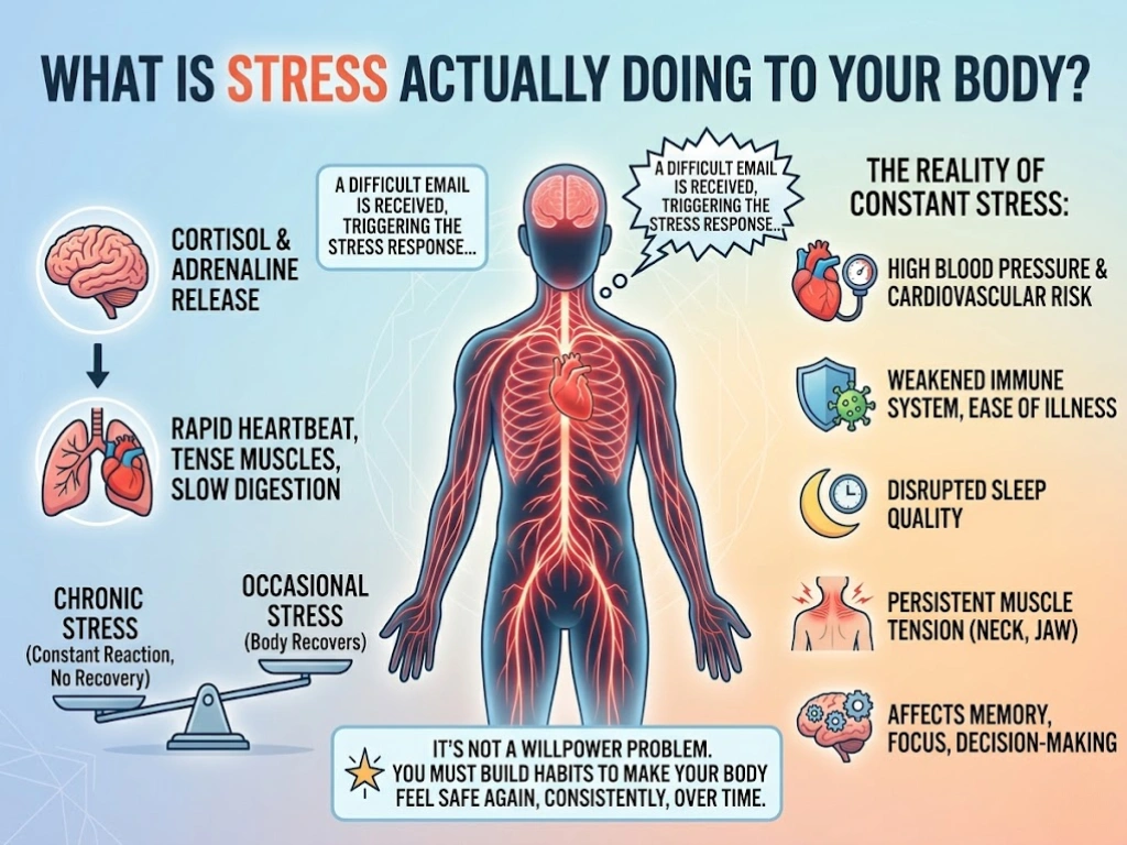 What is stress actually doing to your body? 